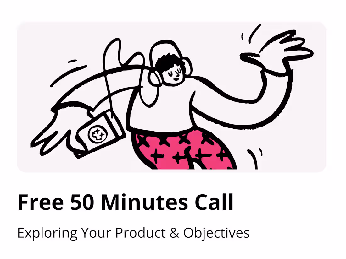 Cover image for 👋 Free 50 Min Call: Exploring Your Product & Objectives