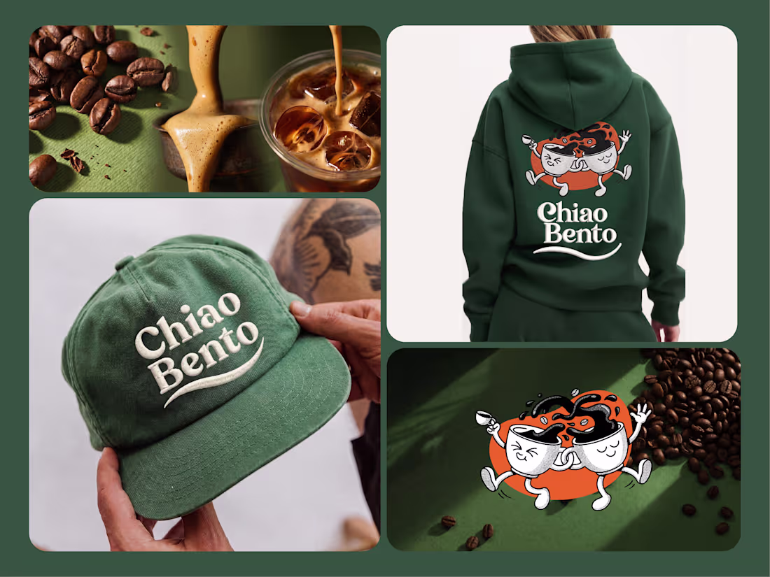 Cover image for Chiao Bento” ☕🌿
A playful retro-inspired