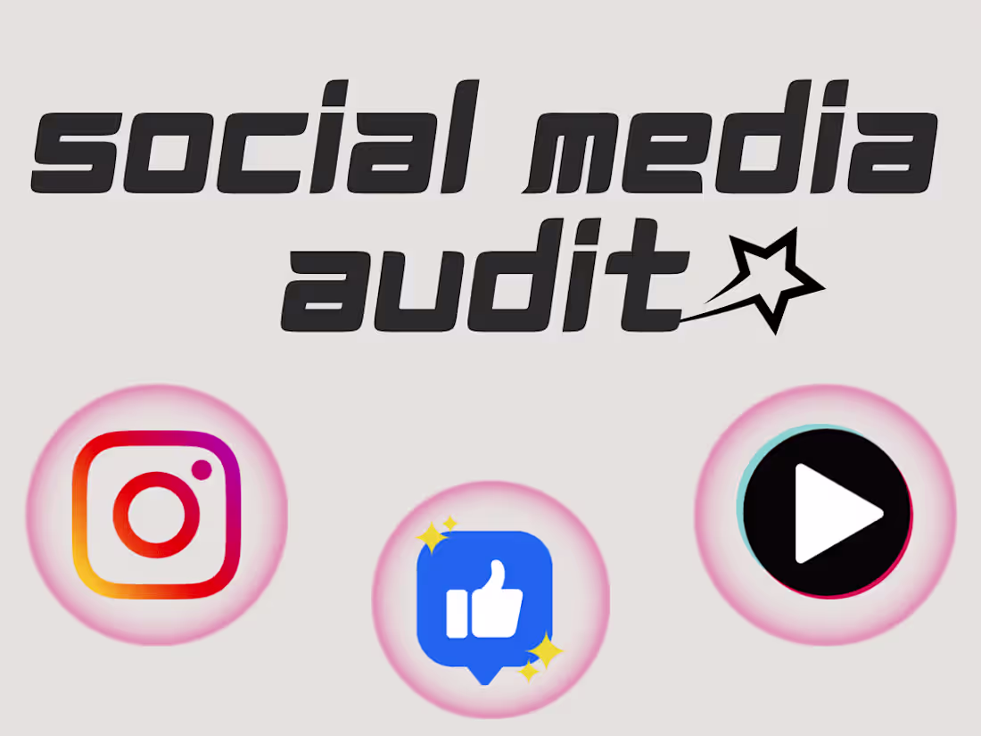 Cover image for Social Media Audit Package