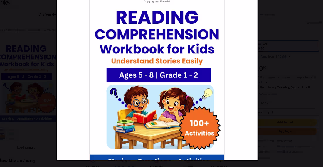 Cover image for ducational Workbook & Activity Book