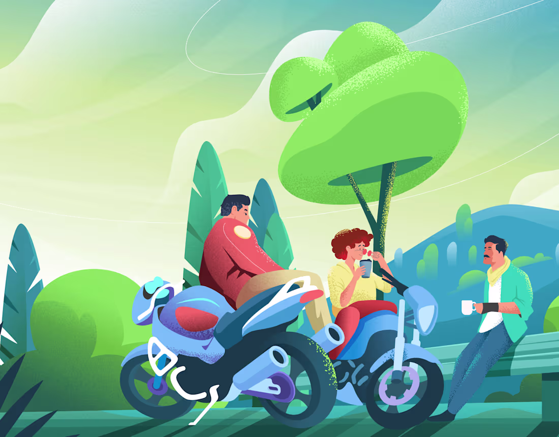 Cover image for Relax Tour Painting Art | Orbix Studio | Illustration