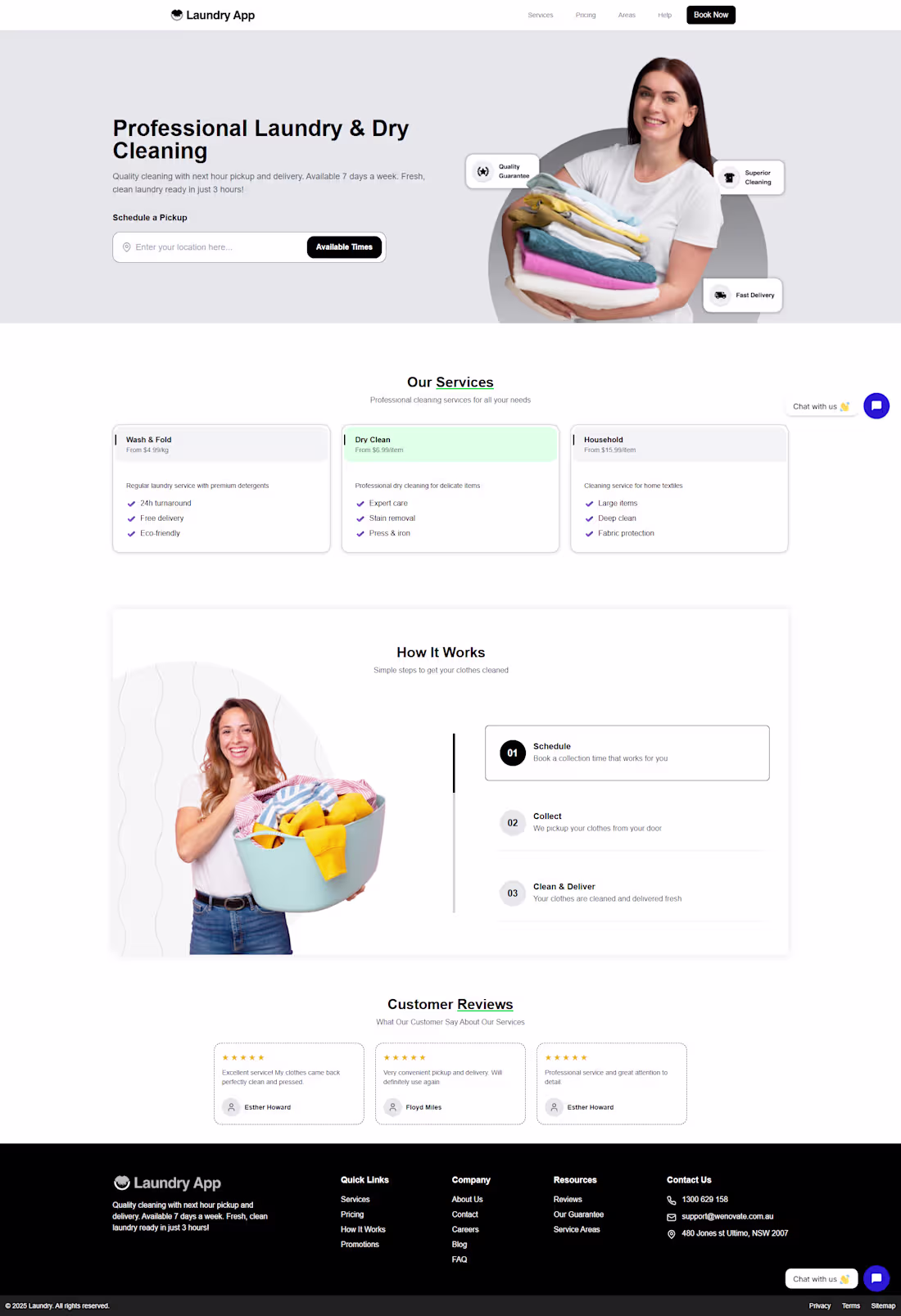 Cover image for Laundry App - Book Laundry