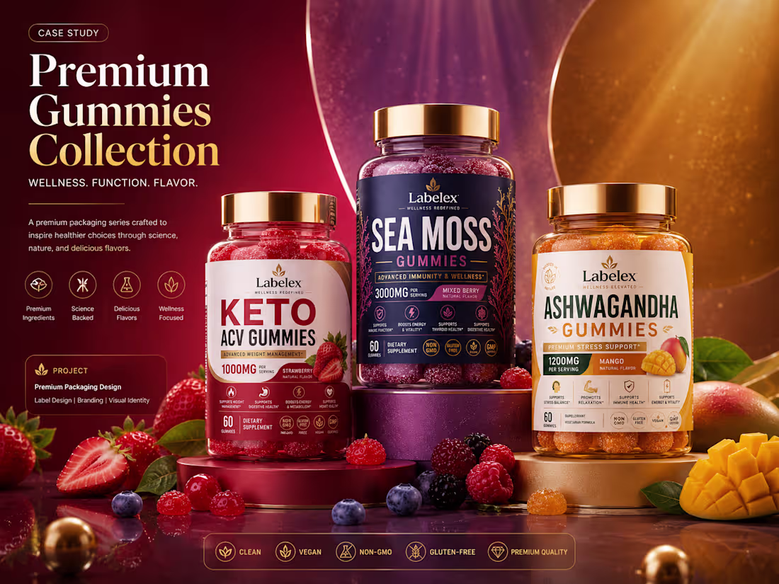 Cover image for Supplement Label Design | Label