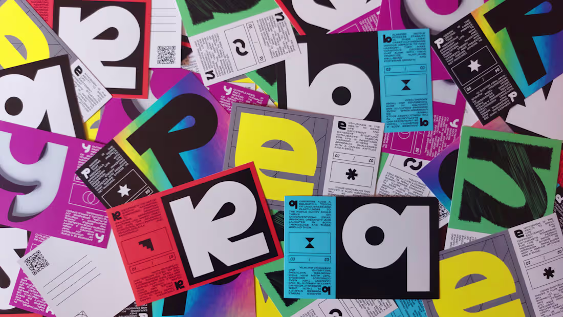 Cover image for Geometric Letter Postcards