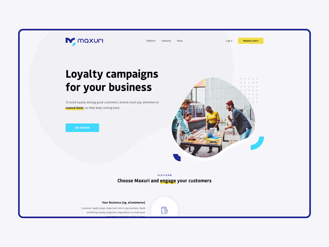Cover image for Logo and website concept for Singapore startup