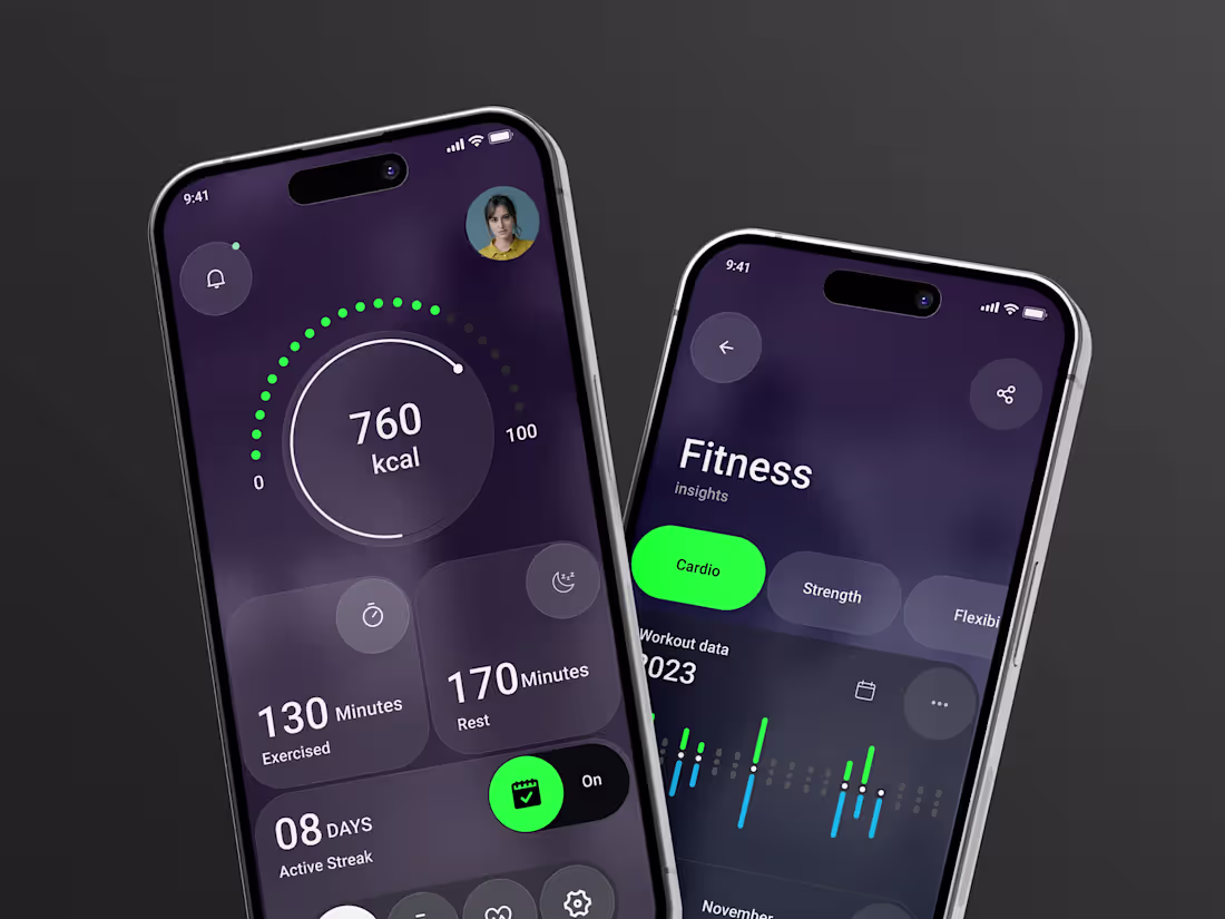 Cover image for Mobile App UI — 3 Core Screens