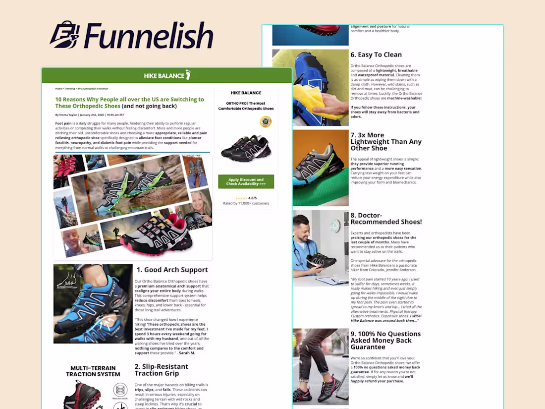 Cover image for Foot Health Insider Advertorial Page