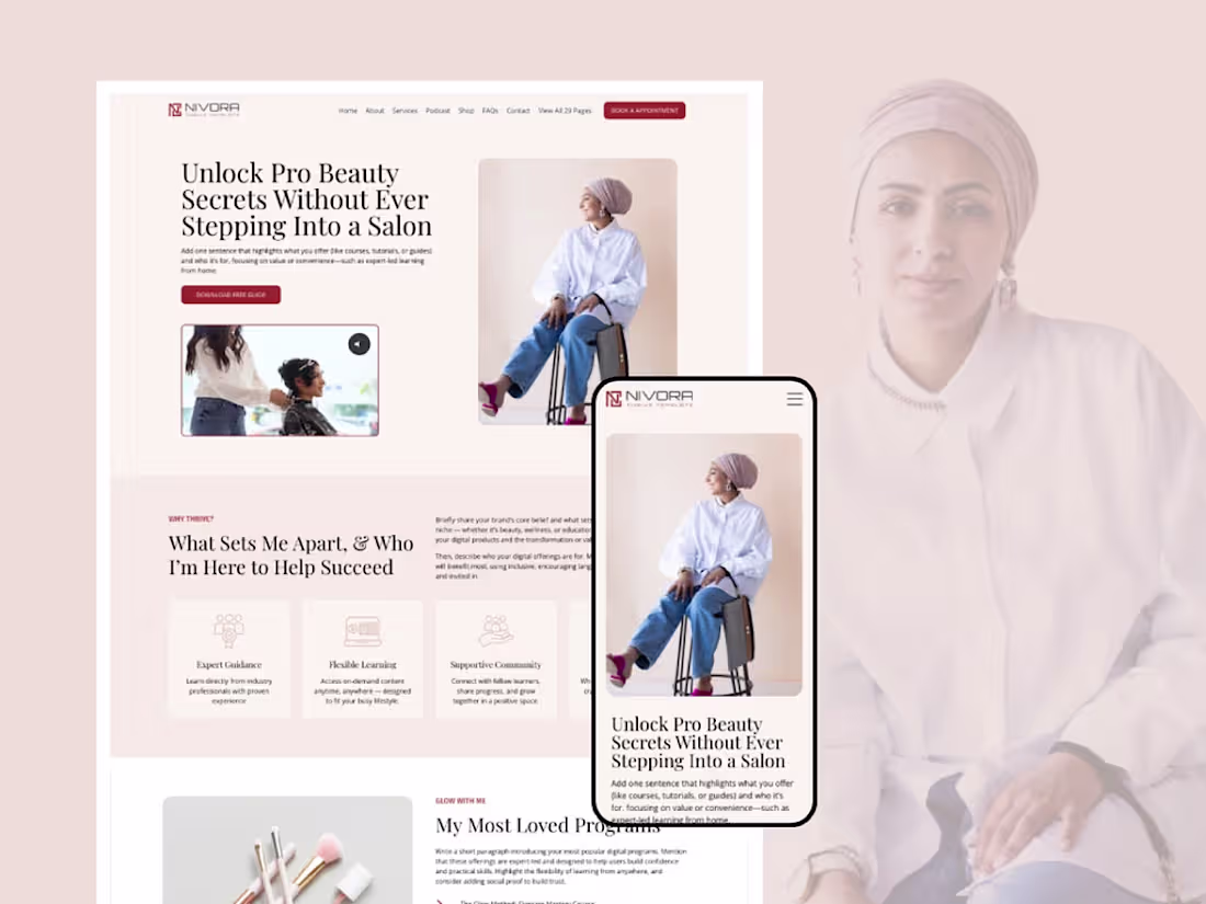 Cover image for I Will Develop An E-learning Online Course/Kajabi Course Website