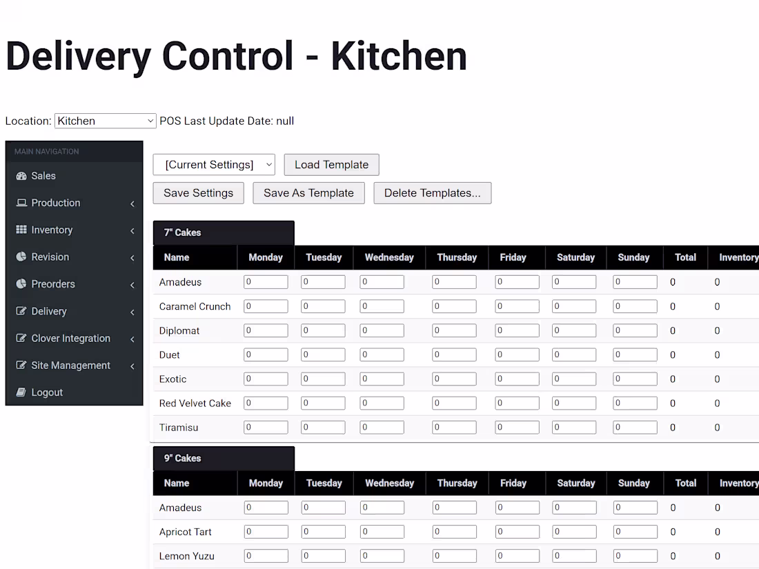 Cover image for Inventory Management for Amadeus Patisserie