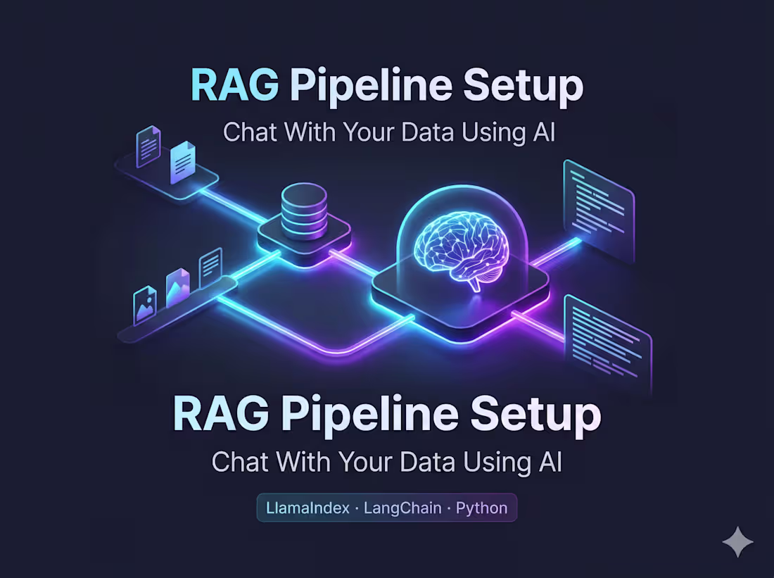 Cover image for RAG Pipeline Setup — AI That Knows Your Data