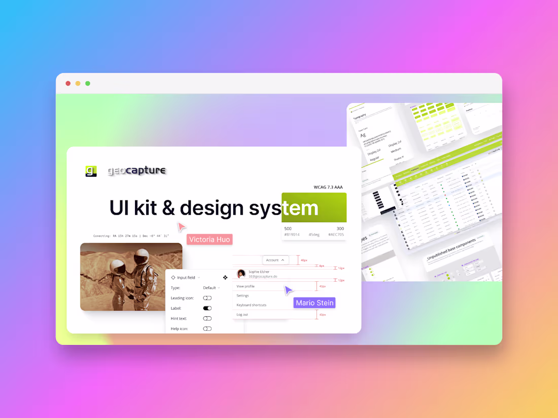 Cover image for UI kit & Design System