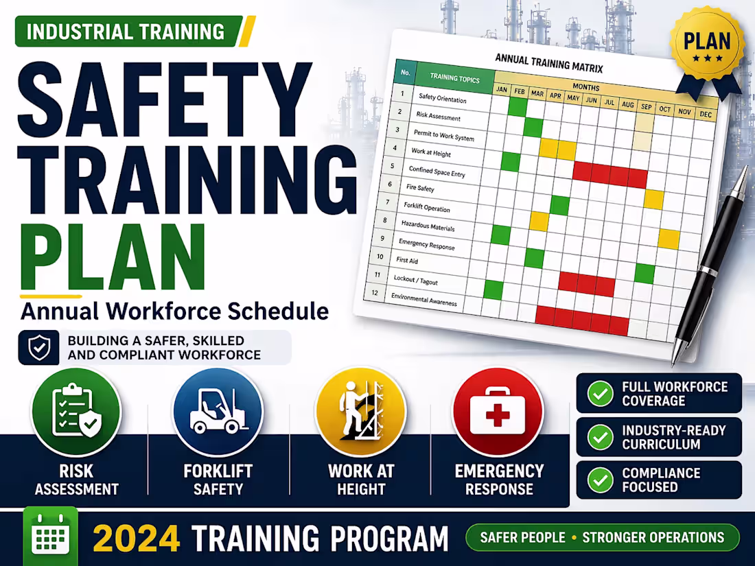 Cover image for A comprehensive annual Safety Training