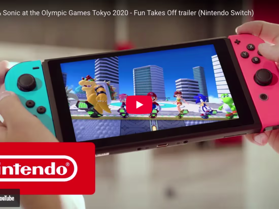 Cover image for Mario & Sonic at the Olympic Games Tokyo 2020 - Fun Takes Off t…