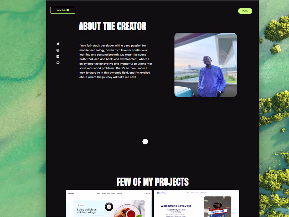 Cover image for Folajimi - Portfolio Website