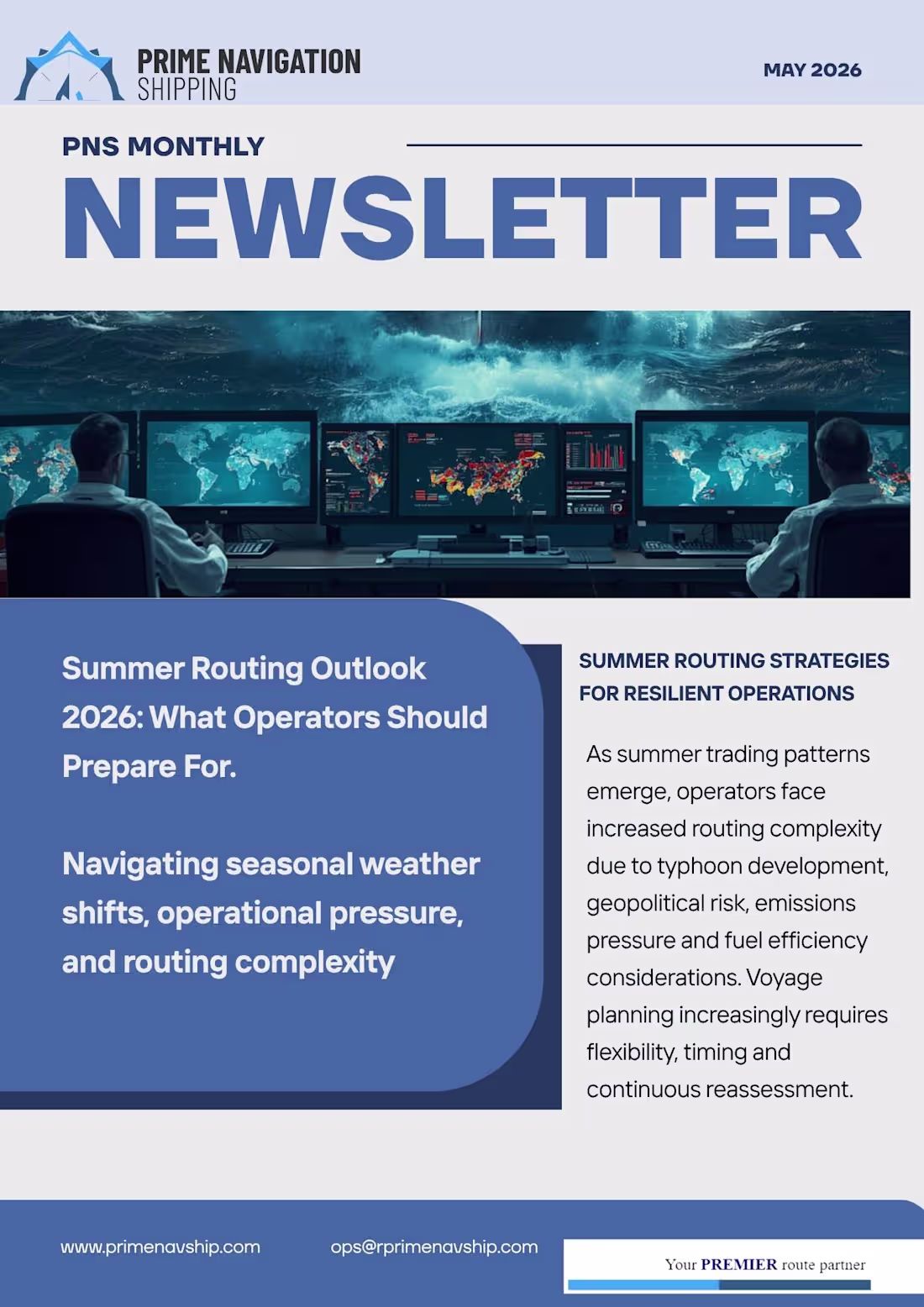 Cover image for Monthly Newsletter