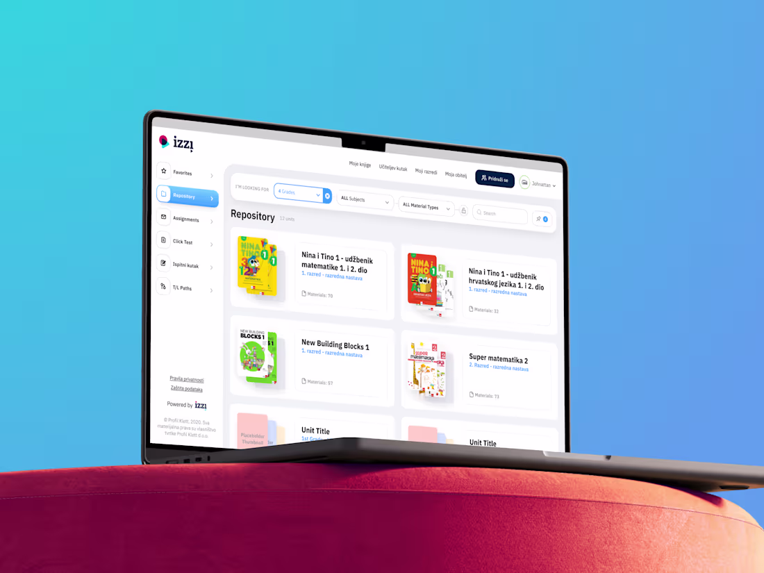 Cover image for Bookshelf for Izzi Digital