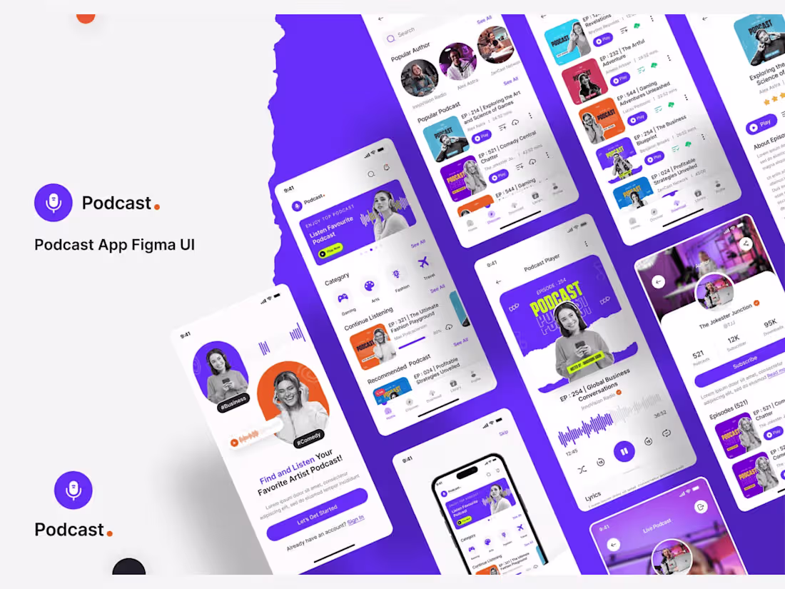 Cover image for Podcast Mobile App