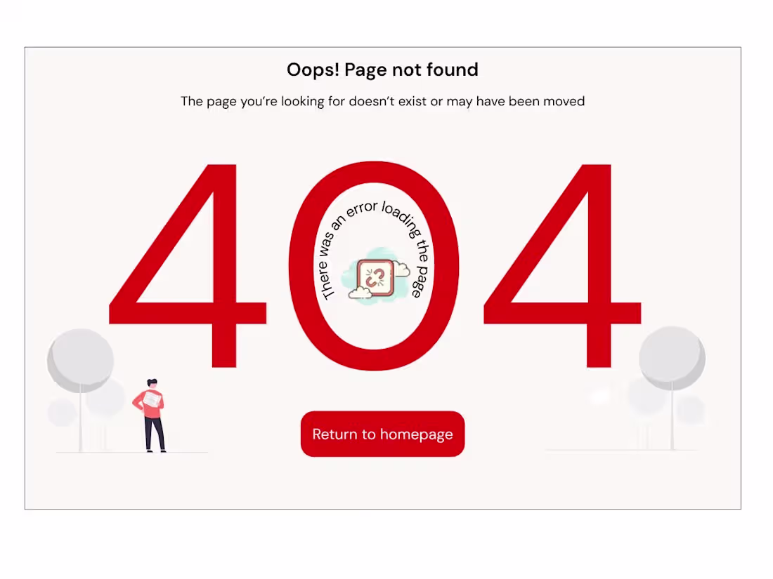 Cover image for 404 error page revamping
Error pages