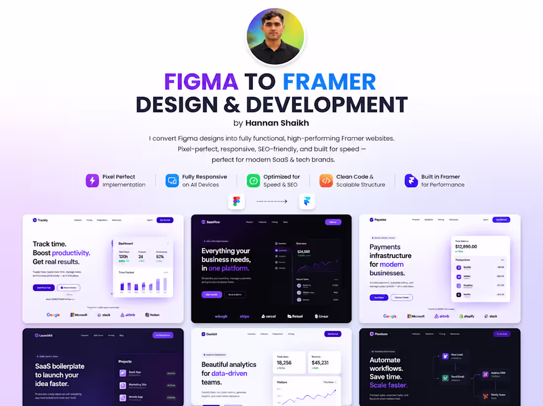 Cover image for Figma to Framer Development
