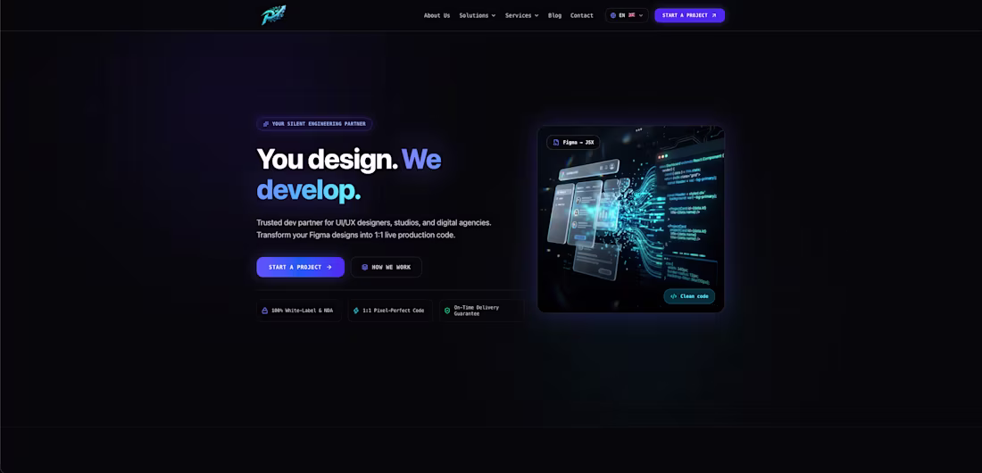 Cover image for Corporate website made from Next.js - Node.js