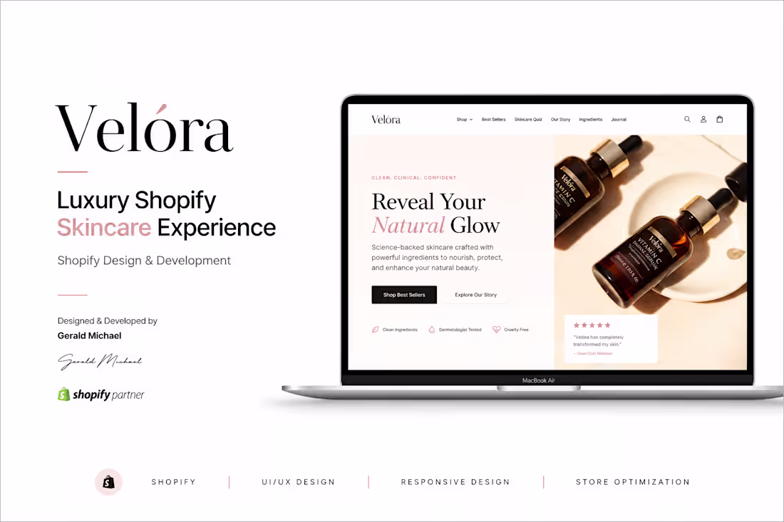 Cover image for Velóra is a premium Shopify