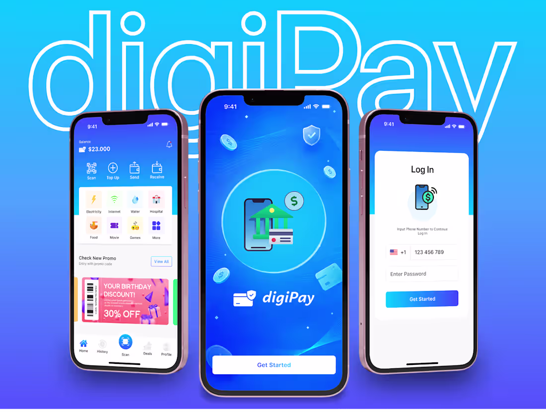 Cover image for Introducing DigiPay, a modern digital