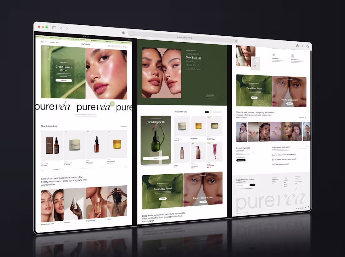 Cover image for Luxury Beauty E-Commerce Website |