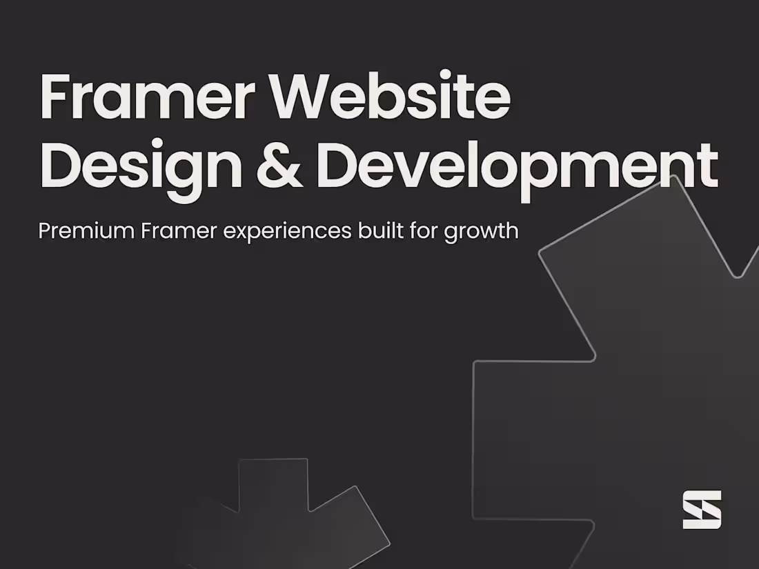 Cover image for Framer Website Design & Development