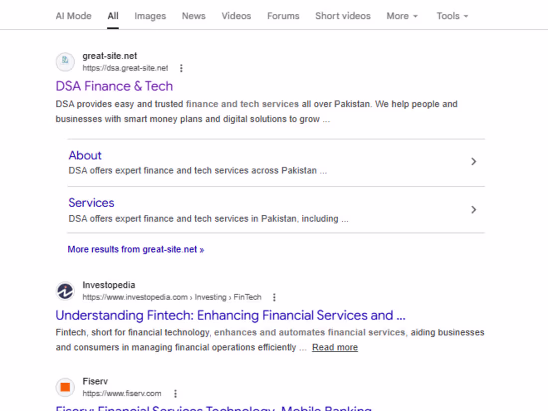 Cover image for "Ranked 'DSA Finance & Tech'