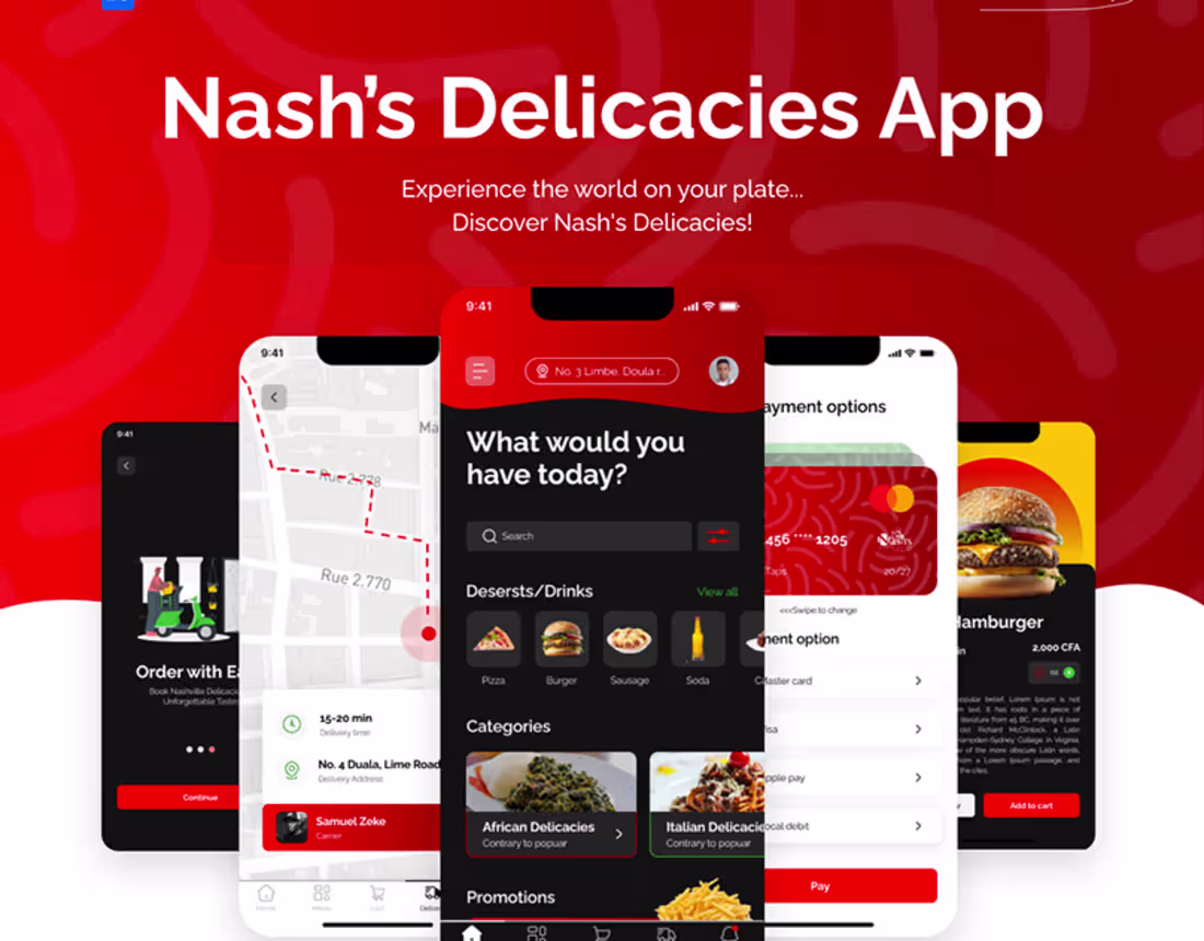 Cover image for UI/UX Case Study Food Delivery App