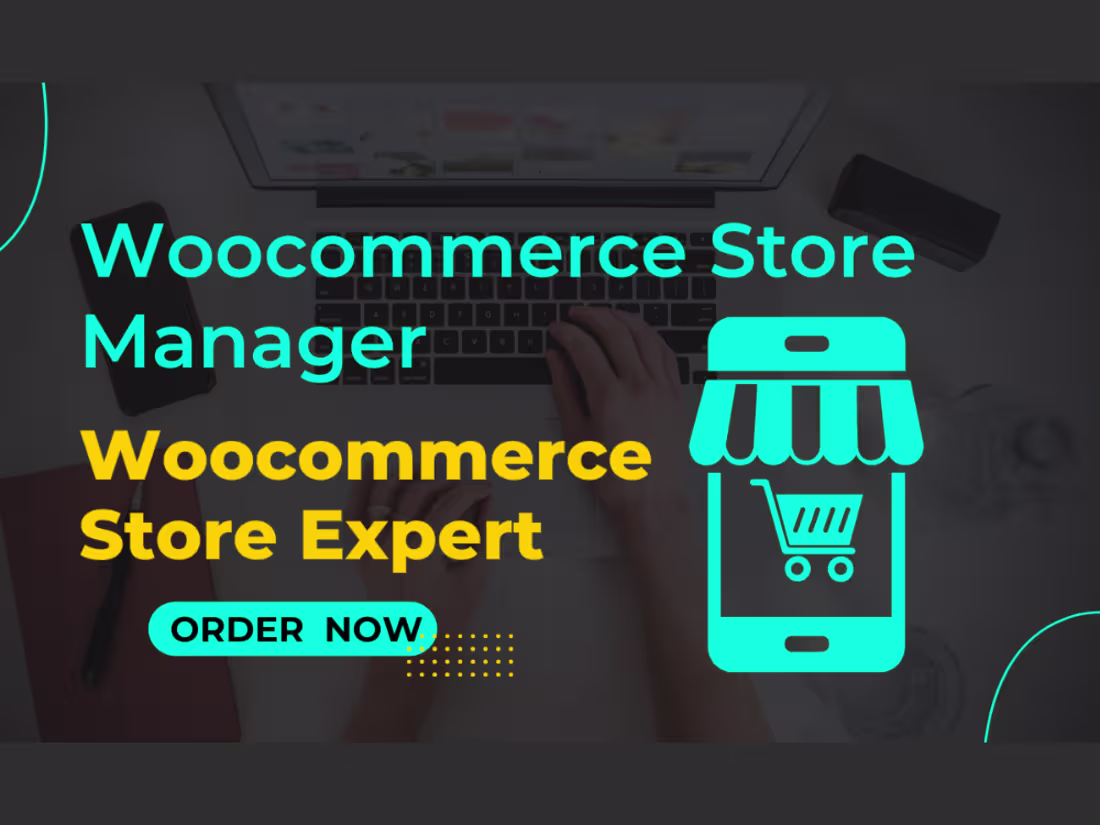 Cover image for wordpress ecommerce website ecommerce store with woocommerce