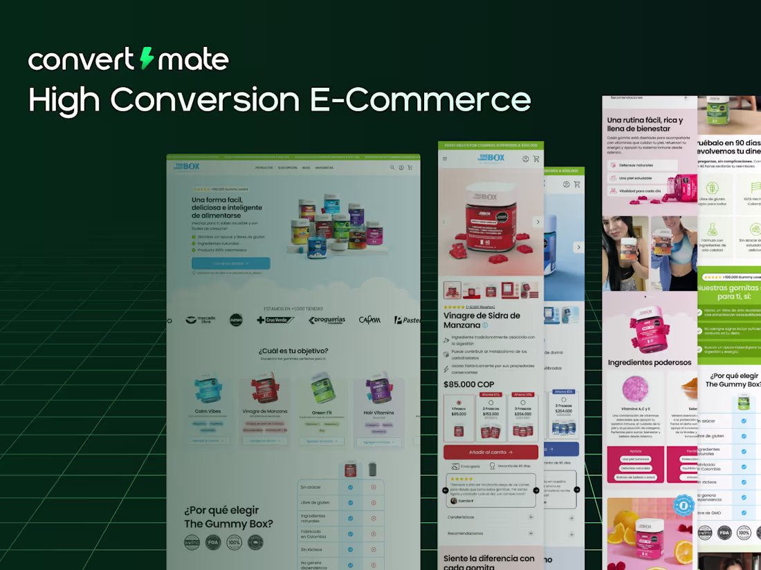 Cover image for High Conversion eCom [Design + Development]