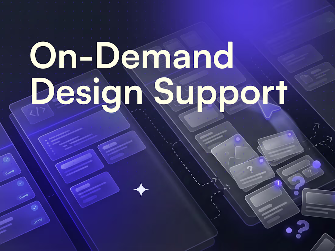 Cover image for On-Demand Design Support