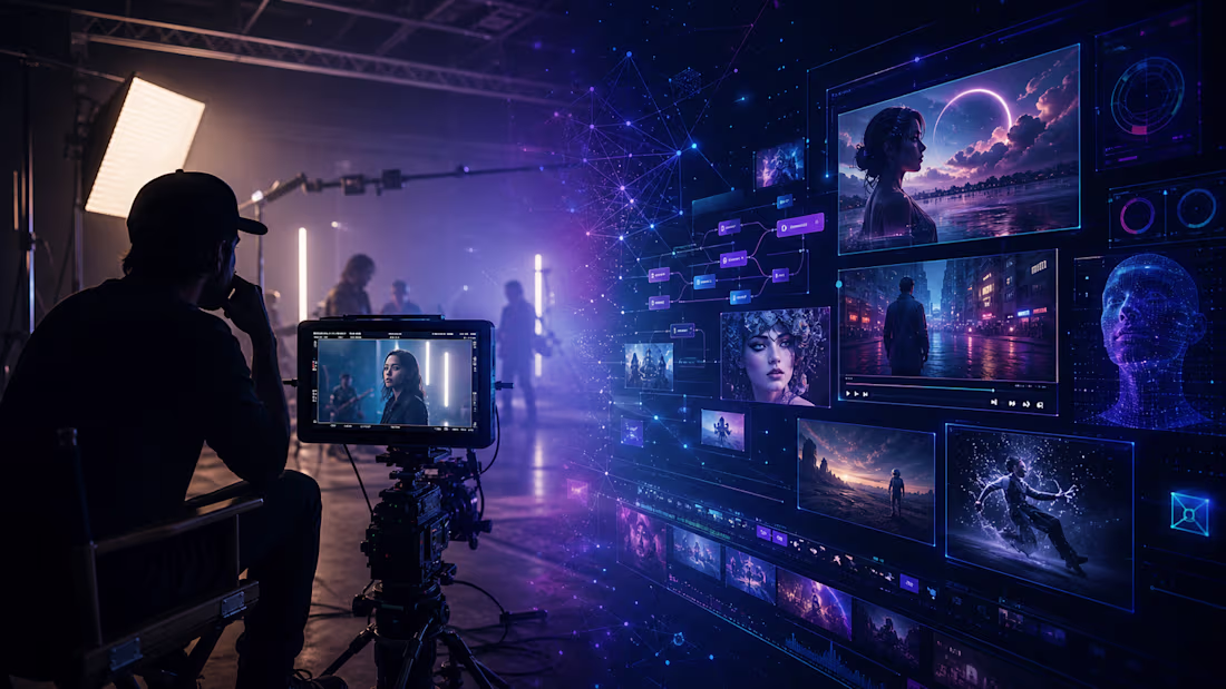 Cover image for AI-native visual creation grounded in real filmmaking practice.