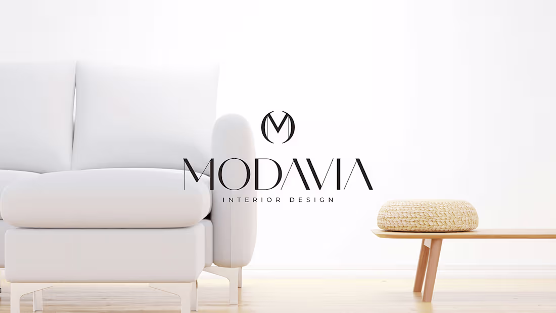 Cover image for MODAVIA | Logo & Brand Identity :: Behance