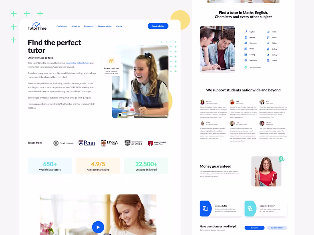 Cover image for Tutoring Marketplace with Student, Tutor and Admin Workflows
