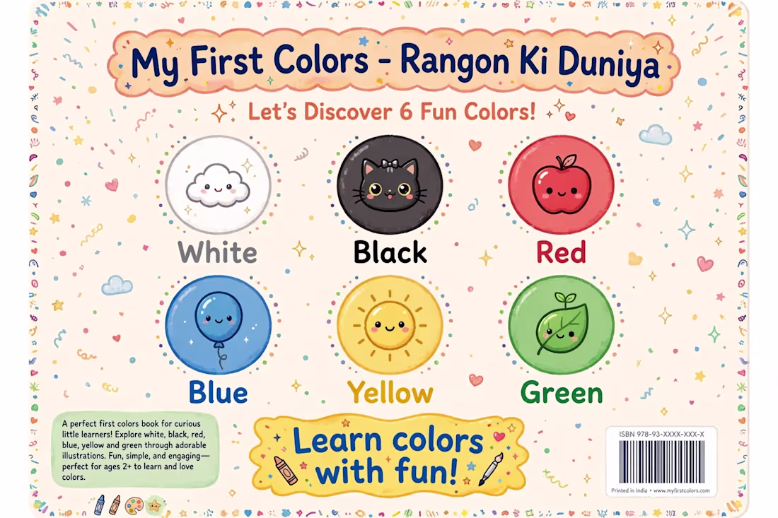 Cover image for My First Colors - Rangon