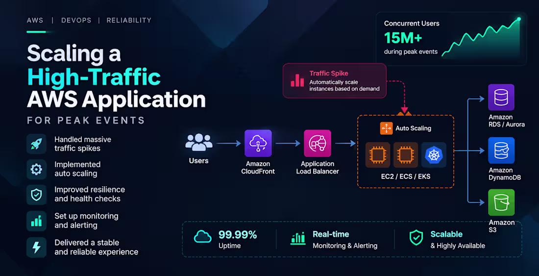 Cover image for Improving AWS Reliability During High-Traffic