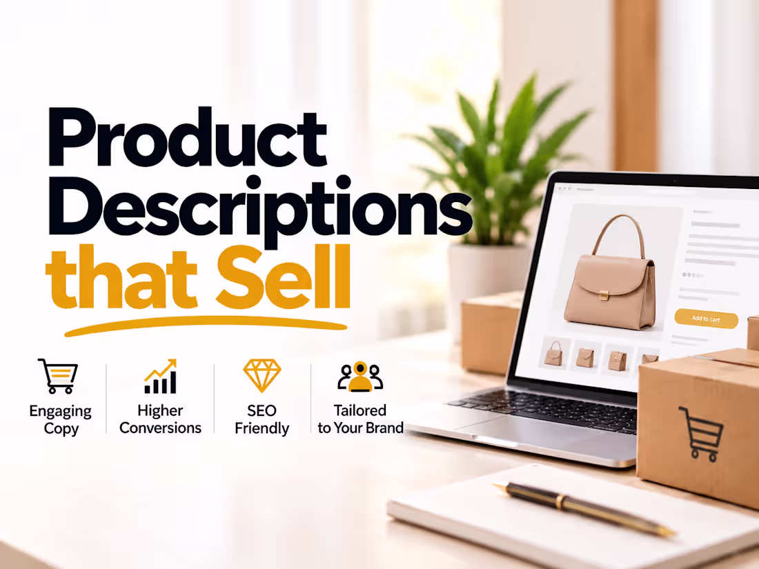 Cover image for Product Descriptions for E-commerce