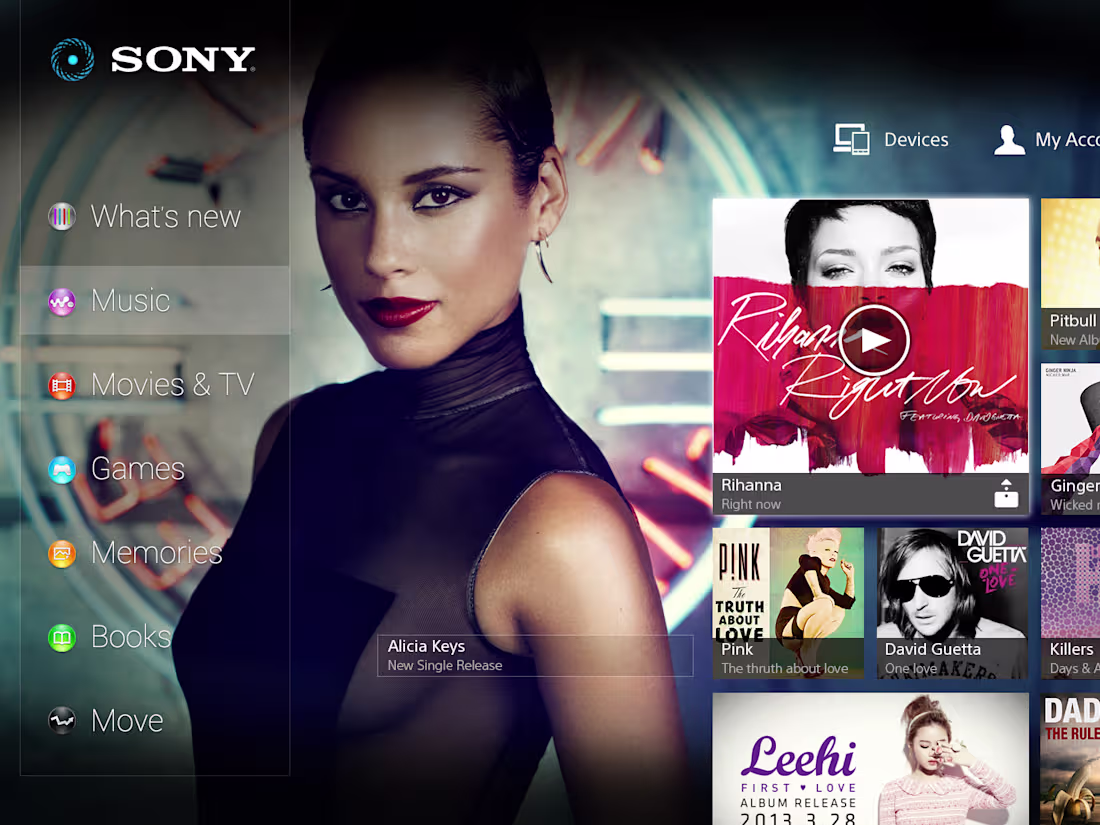 Cover image for Lead UI/UX Designer for SONY Key Applications