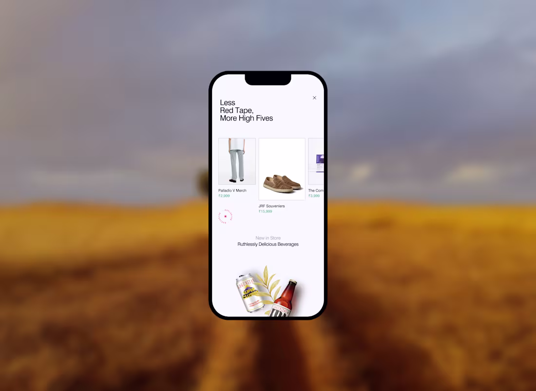 Cover image for mobile ecom explorations