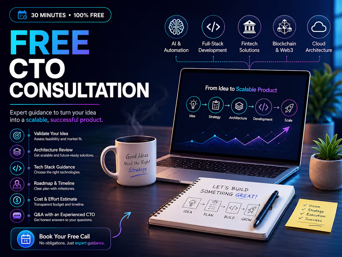 Cover image for Free CTO Consultation