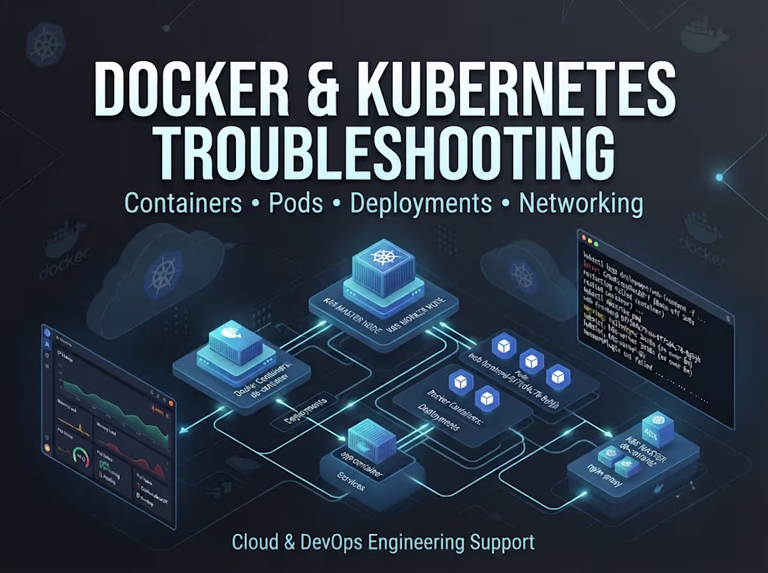 Cover image for Docker & Kubernetes Troubleshooting