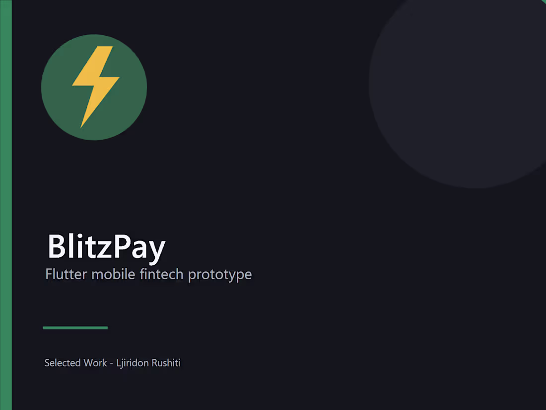 Cover image for BlitzPay — Payment Application
Independent product
