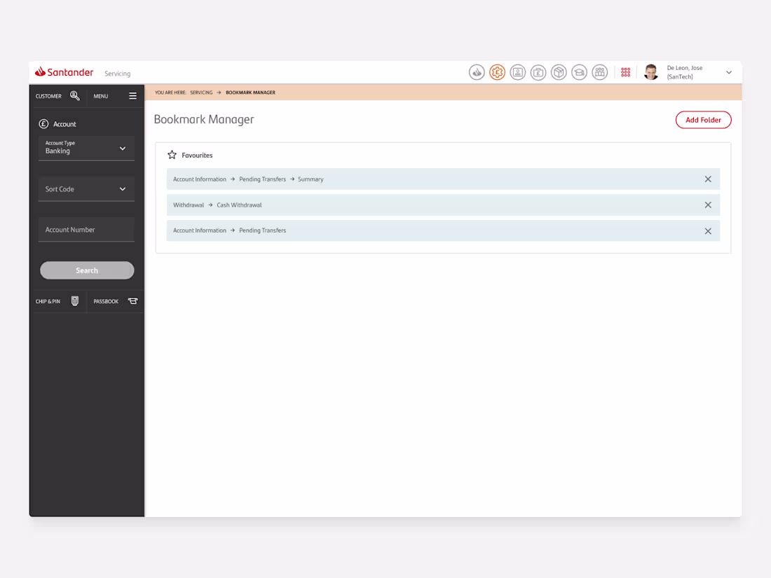 Cover image for Transforming Santander's Internal User Experiences