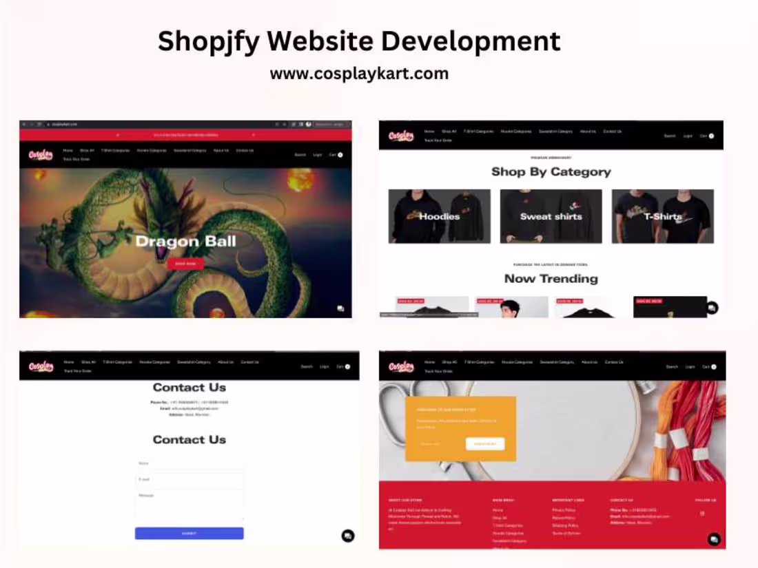 Cover image for Shopify Website Development 