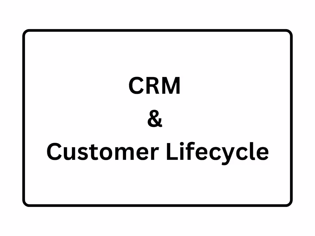 Cover image for CRM & Customer Lifecycle Consultant