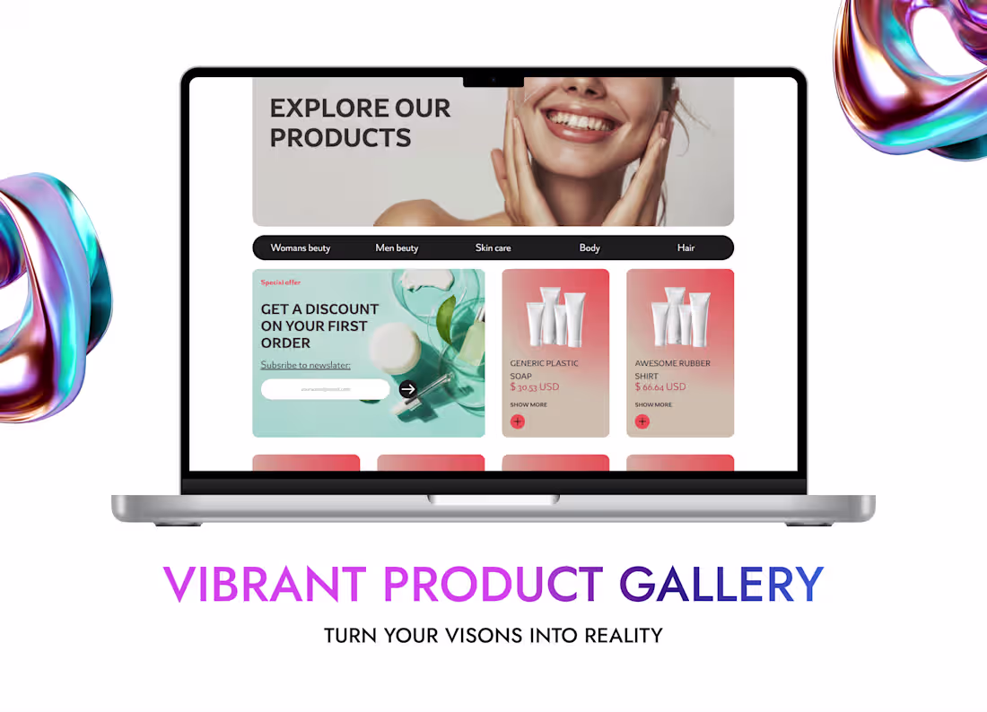 Cover image for CoralCare: Elevating Beauty with a Unique Digital Experience