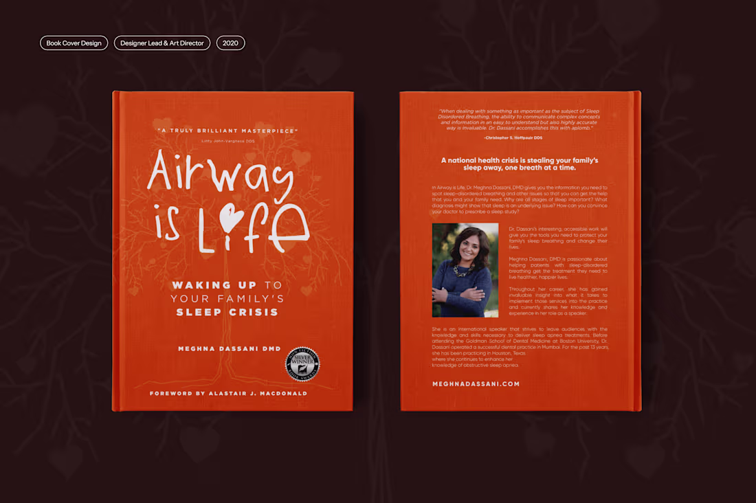 Cover image for Airway is Life Book Cover Design