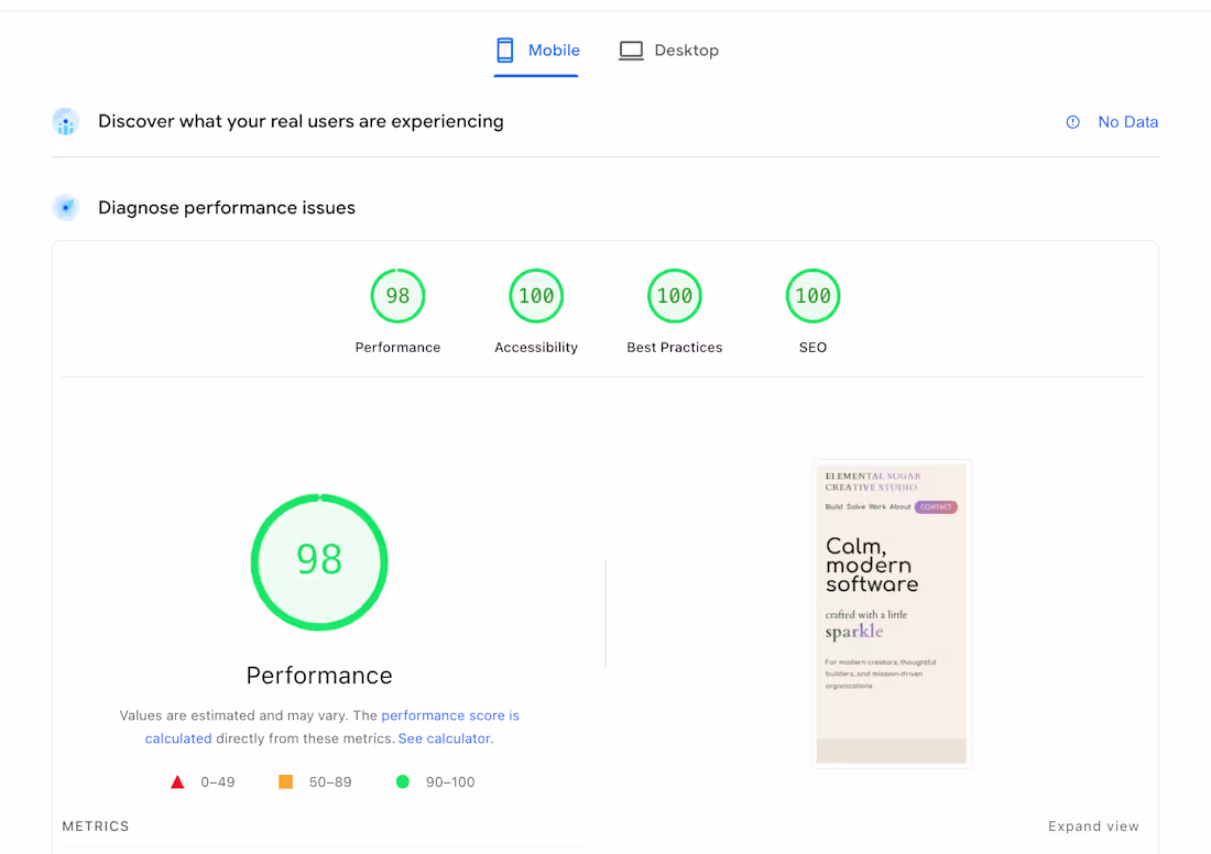 Cover image for Website Performance & Accessibility
